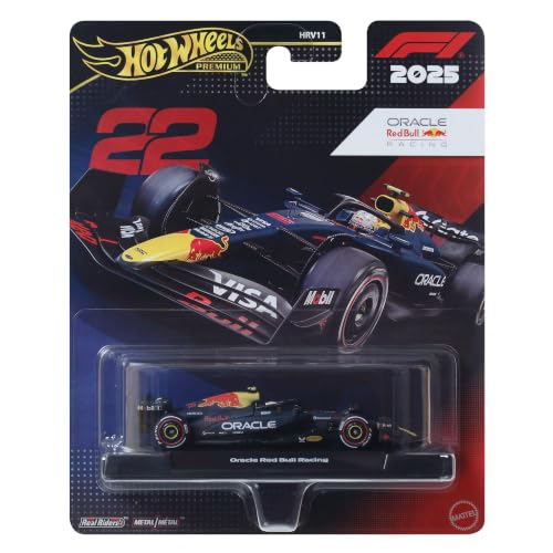 Hot Wheels Premium Oracle Red Bull Racing F1 Yuki Tsunoda #22