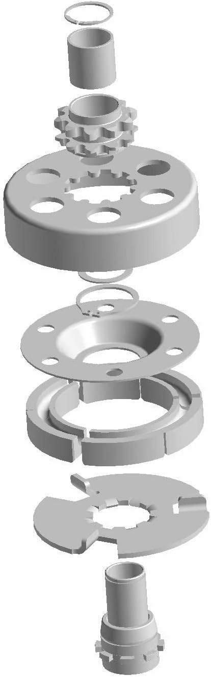 Polaris Snowmobile Drive Clutch, Compatible with Polaris Models for Perfect Fit, Genuine OEM Part 1321966, Qty 1
