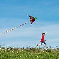 Mint's Colorful Life Rainbow Delta Drachen für Kinder Erwachsene & anfänger – Ansicht 4