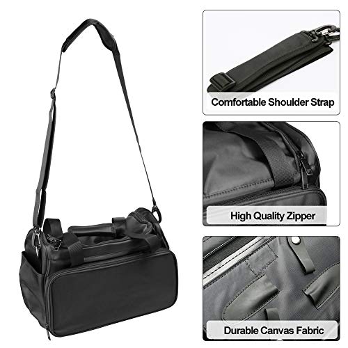 image for Gilife Hairdressing Bag & Barber Handbag, Portable Salon Hair Tools Ba