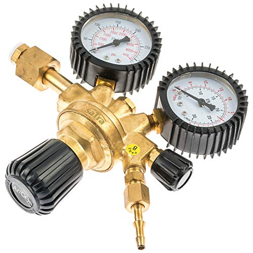 Preisvergleich Produktbild Satra S-AC02R Flaschendruckminderer Argon CO2 Gase einstufig