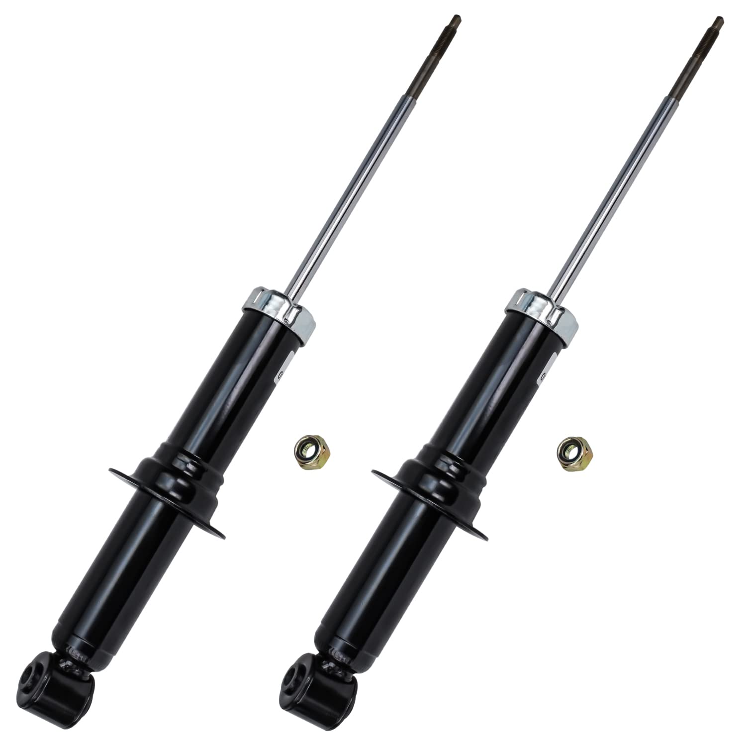 Detroit Axle - Rear 2pc Shock Absorbers for 07-12 Dodge Caliber, 07-10