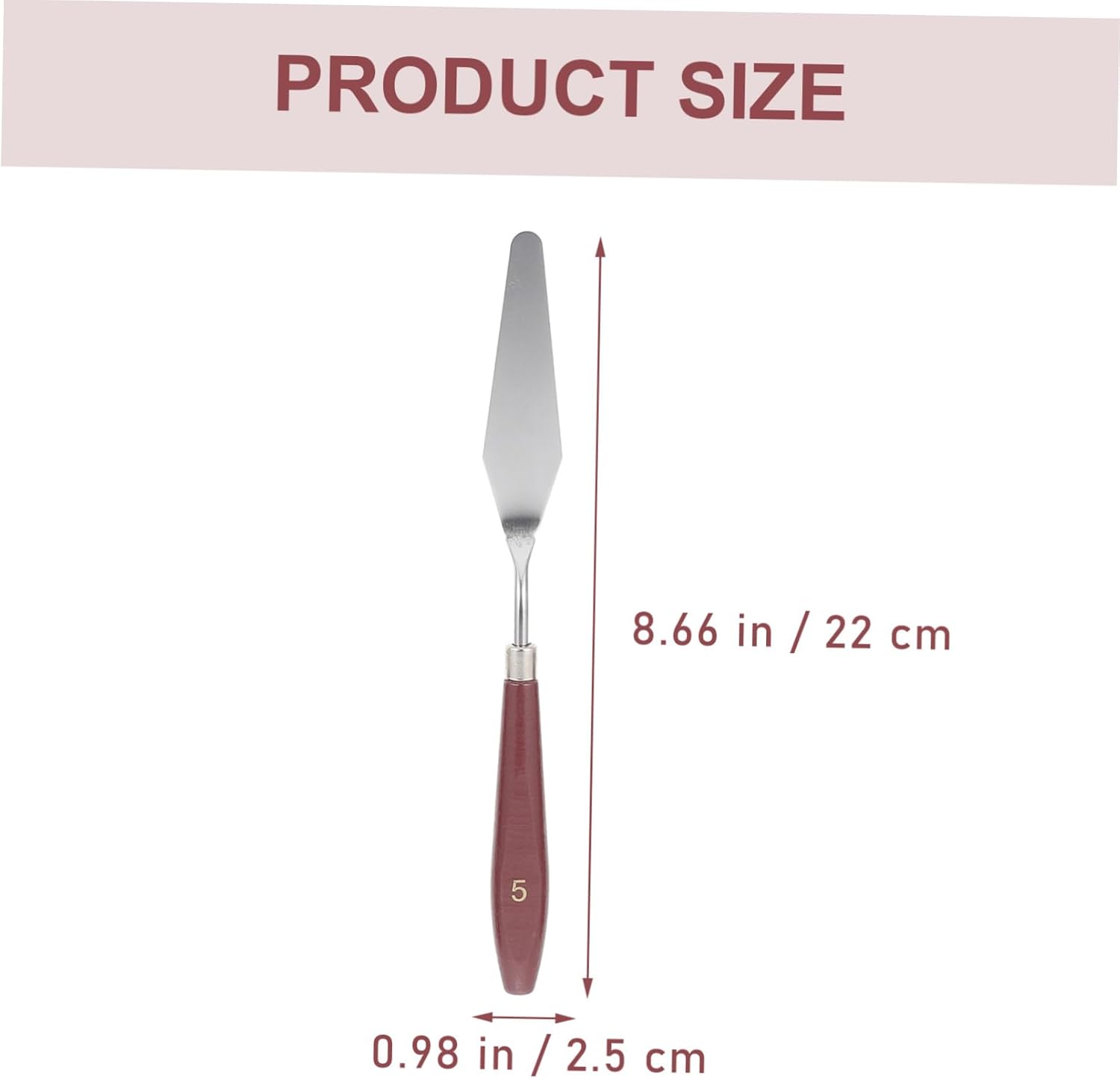 1set Unique Palette Knives Ergonomic Oil Painting Tool Set for Mixing Colors Spreading Acrylic and Artistic Techniques