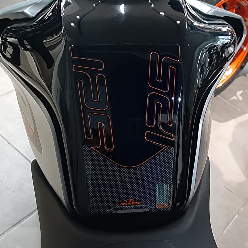 Protection réservoir KTM Duke 125 résine italienne premium