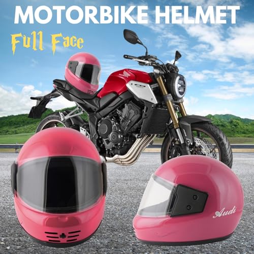 Image of Sage Square Audi Full Face Clear Visor Helmet | ISI Certified | High Standard Safety | Extra Comfort & Stylish