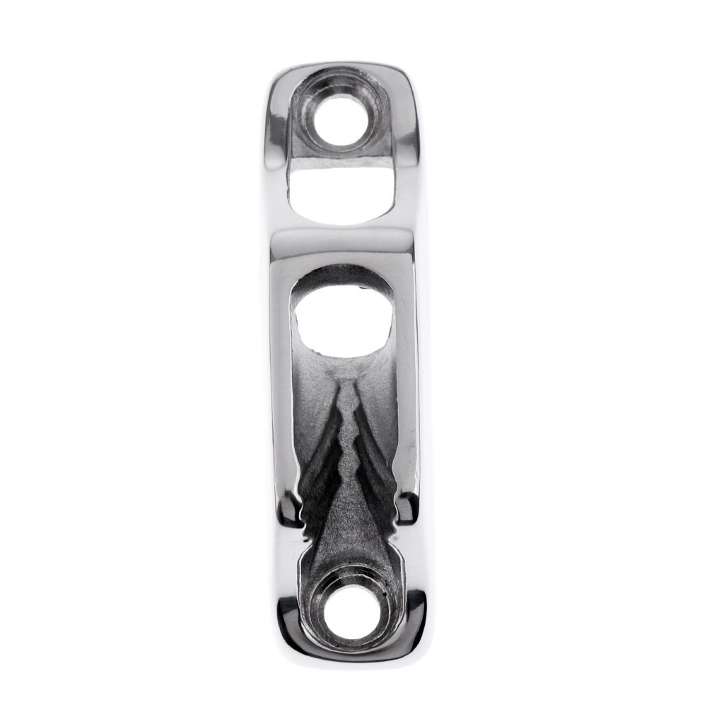 4 tacchetti per barche a vela in acciaio INOX per tacchetti da 3 a 6 mm
