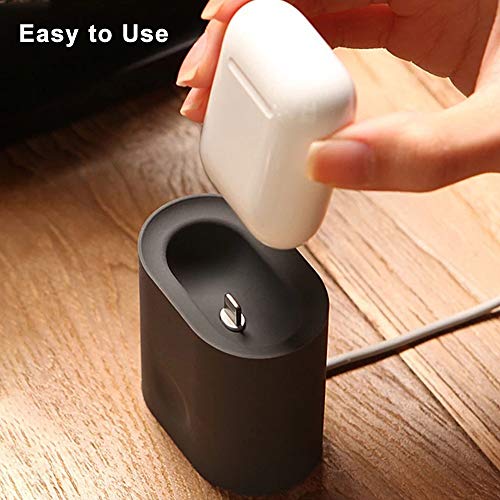 Andoer Base de carregamento de suporte de suporte de estação de carregamento de silicone compatível