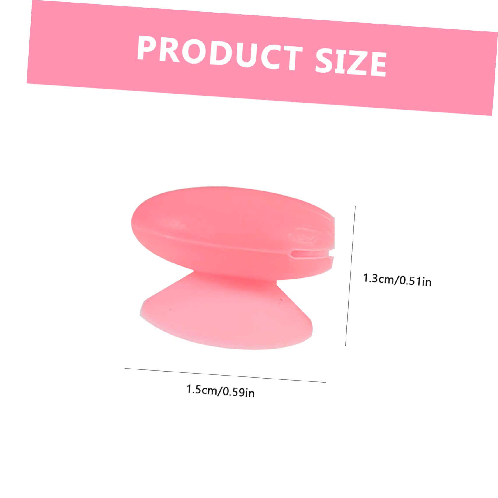 MUSISALY 6pcs Silicone Lip Brush Covers Makeup Brush Silicone Cover Anti-lost for Lipstick