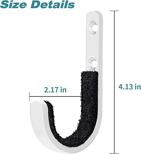 Miniatura 2 de Wall Mount Gun Rack Storage System for Rifles, Shotguns, Archery Bows - Heavy Duty Steel with Soft Padding