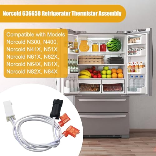 Transductor de temperatura de refrigerador con cableado extendido y regulación 5