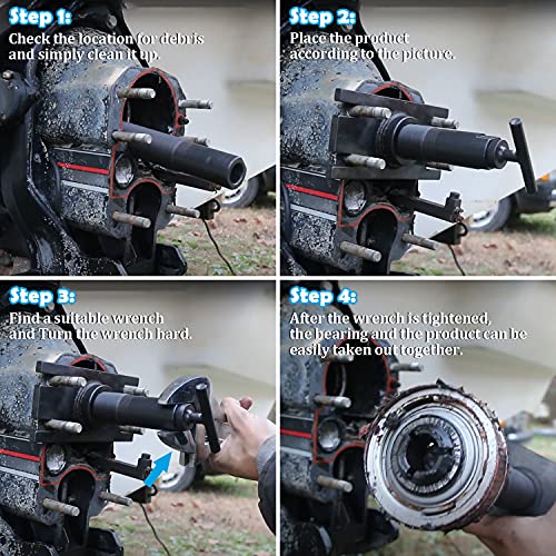 Image of Gimbal Bearing Puller /Remover & Bearing Installer & Alignment Tool fit for Mercruiser Alpha Alpha 1 MR Bravo OMC and Volvo