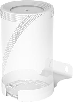 TP-Link Deco BE75/BE85/BE95 Wall Mount Mesh Wifi 7 System Plastic Reinforced Stability Protection Bracket TP Link Deco BE75/BE85/BE95,1 piece
