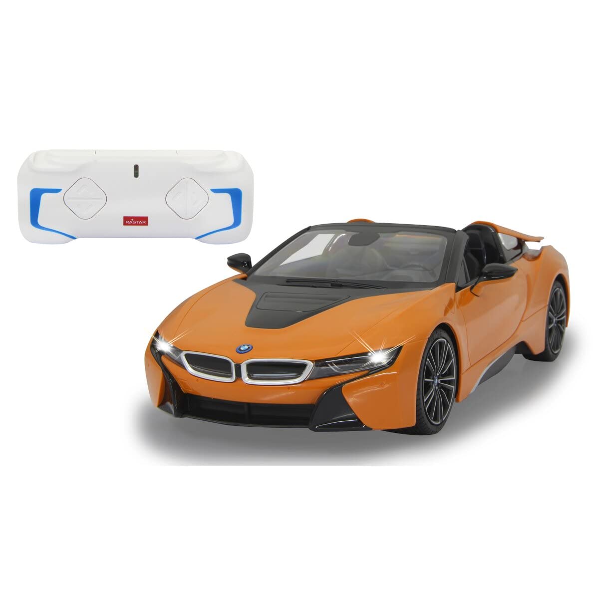 Amazon.com: Jamara 405183 BMW I8 Roadster 1:12 Orange 2.4 GHz