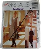 McCall's 3719 Sewing Pattern Sew News Misses Jumpers and Shirt Size DD 12,14,16,18