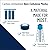 Pentair Pentek NCP-10 Carbon Water Filter, 10-Inch, Under Sink Non-Cellulose Carbon Impregnated Pleated Filter Cartridge, 10" x 2.5", 10 Micron