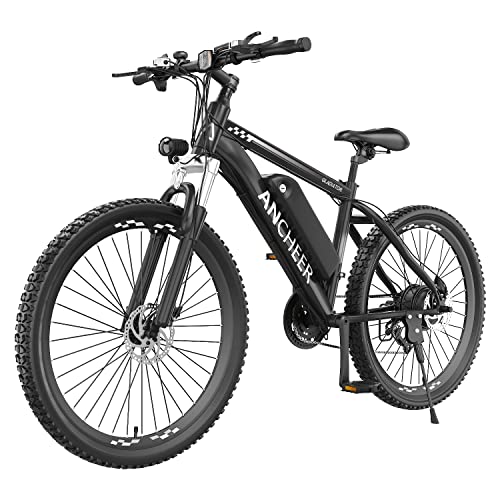 ANCHEER 500W 26" Electric Bike for Adults, [Peak 750W], 48V