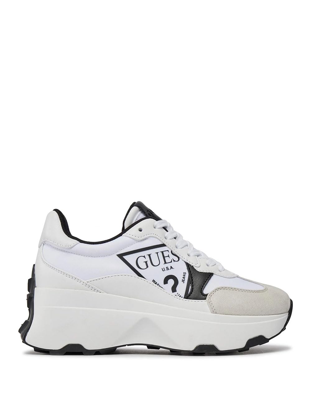 Guess Zapatillas de mujer blanca Flpcb4 fab12