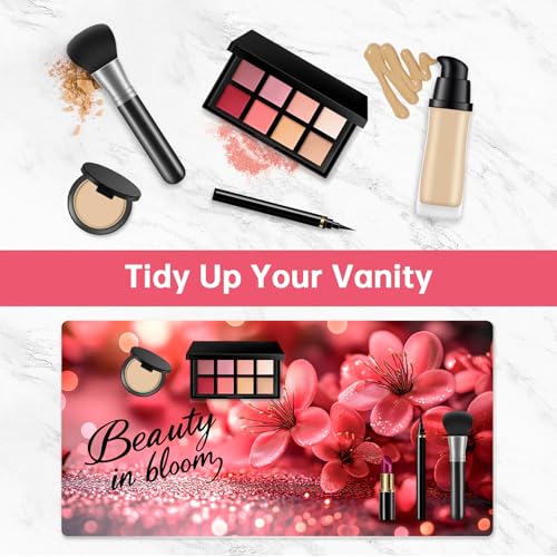 Tapis de maquillage noir double face résistant aux rayures - 2