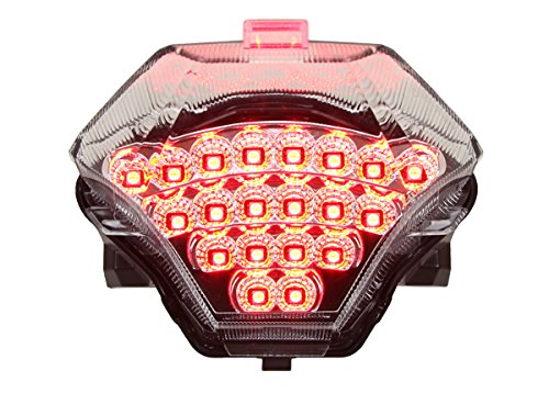 Integrated Sequential Led Tail Lights Clear Lens For 2015-2017 Yamaha Fz-07 And 2015-2023 Yzf R3 #TOP29