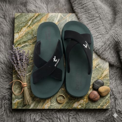 Generic Ortho+ Comfort Men Cross Strap Flip Flops - Image 5