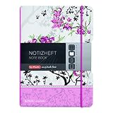 1 Stück Herlitz 11361664 Notizheft My Book flex A5, 40 Blatt kariert Ladylike Bloom