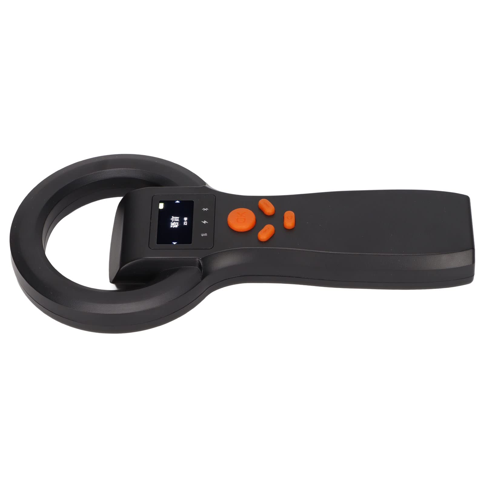 Wakects Tag Reader Wireless Pet ID Scanner, 134.2KHz (BLACK)