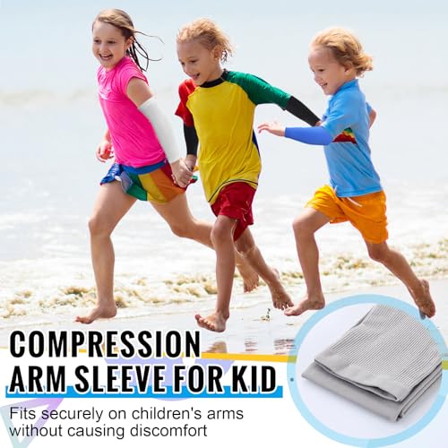 Arm Sleeves for Kids Cooling Arm Cover for Outdoor Sports Volleball Baseball4