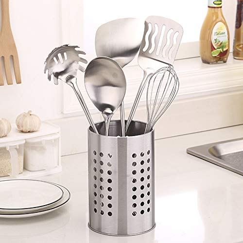 Portautensili da Cucina in Acciaio Inox, 2 pezzi