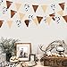 32Ft Cow Party Decorations Western Cowboy Triangle Flag Fabric Banner Pennant Garland Streamer for Western Cowgirls Cowboys Birthday Baby Shower Derby Day Festival Farm Cow Wild Party Decor Supplies
