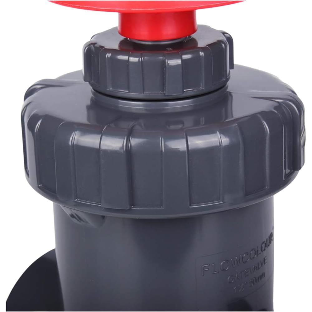 Válvula de compuerta de PVC, 20-63 mm, válvula de interruptor de tubería industrial para riego, acuarios, piscinas, sistemas de tuberías, DN15-DN50
