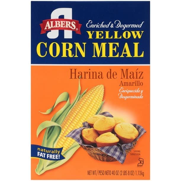 Amazon.com : Albers Yellow Corn Meal, Enriched and Degermed