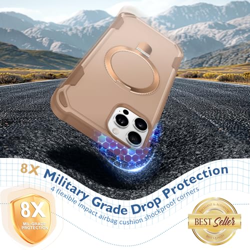 Coque iPhone 12 Pro MagSafe or pour filmer et visionner en mains libres