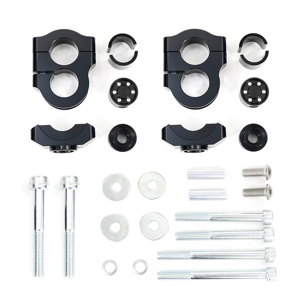 Motorrad Riser Motorrad Lenker Montieren Riser Clamp Griff Bar Steigleitungen Erweiterung Adapter Zubehör Für Scrambler 1100 800 SIXTY2