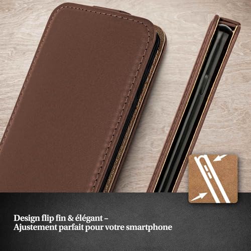 Housse iPhone 13 Pro Max marron foncé pour vos déplacements