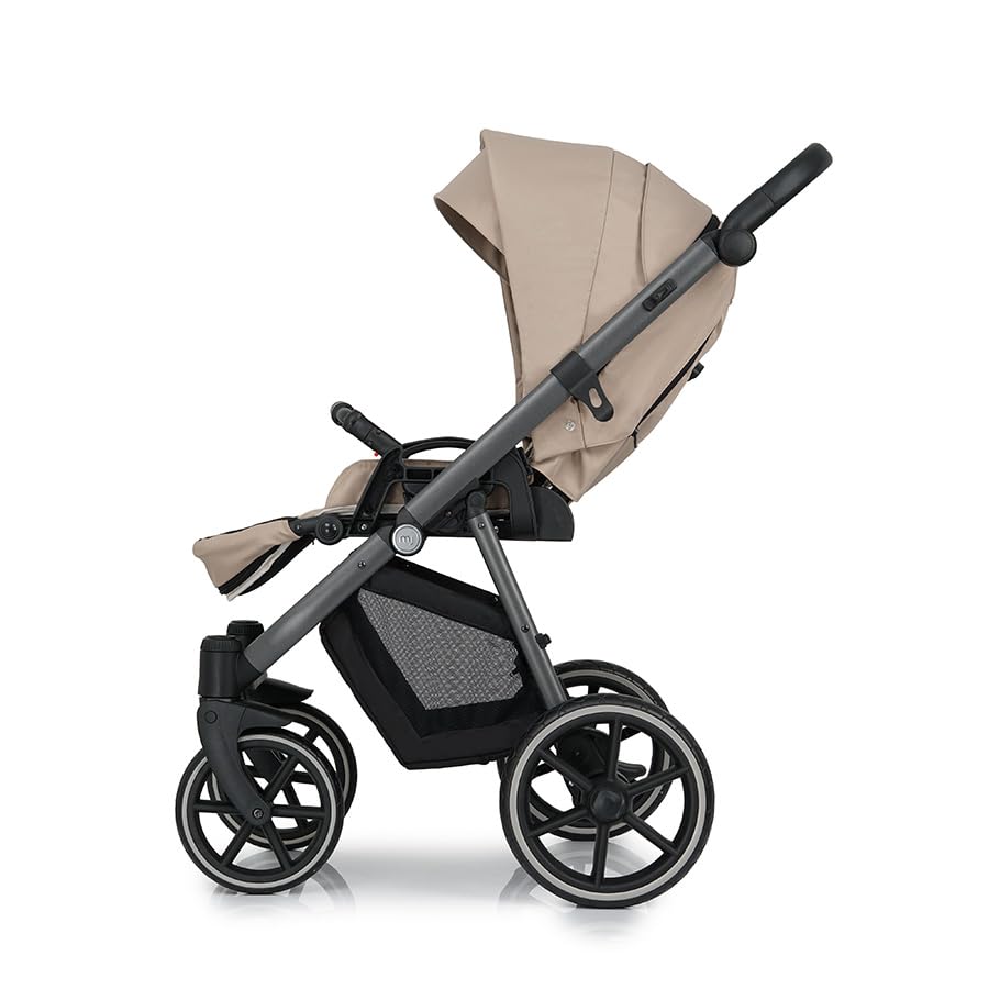 kinderwagen 3 in 1 my junior Sportlicher My Junior Noax Kompakt-Buggy Schwarz-Grün bis 22kg main image 1