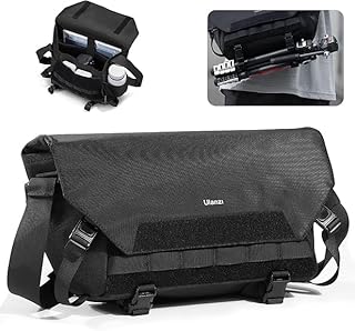 ULANZI Sling Camera Case com suporte para tripé, bolsa de ombro tática para câmera pequena e compacta para câmeras DSLR/SLR/sem espelho, bolsa à prova d'água para corpo cruzado