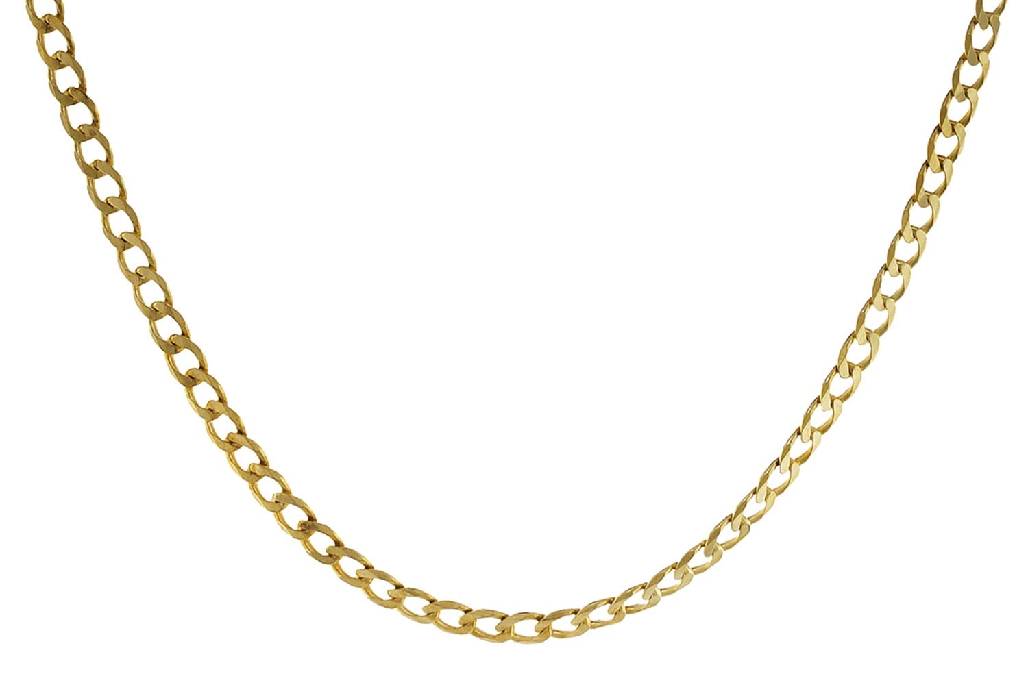 trendor Panzerkette für Anhänger Gold 333/8K Collierkette 1,6 mm 35683 | Halsschmuck für Damen, wunderschönes Accessoire,