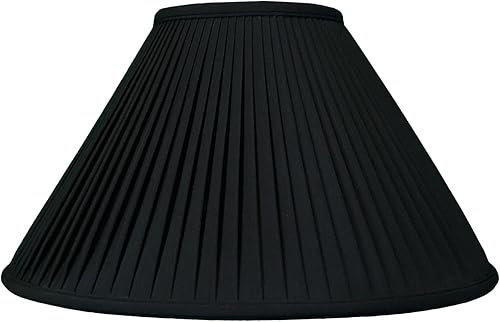 Miniatura 2 de Royal Designs Coolie Empire - Persiana básica plisada lateral, color negro con dorado, 5 x 14 x 9.5 pulgadas (BS-727-14BLKGL)