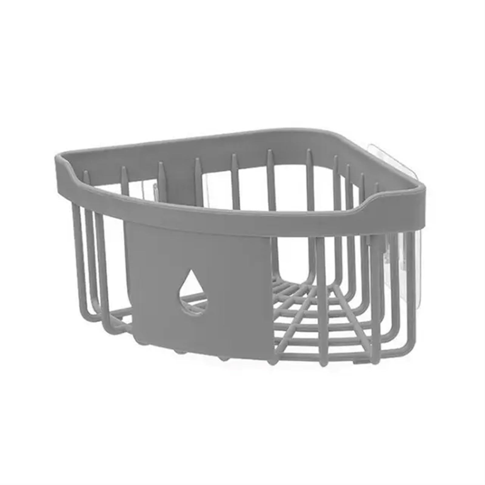 ZHOUXYFDC Shower Caddy Shelf Bathroom Bathtub Wall Mounted Storage Rack Organizer Accessories Shower Corner(GRAY)