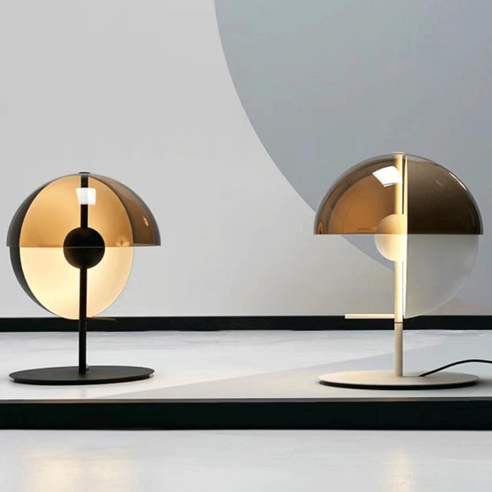 Lampada da Tavolo Creativa in Vetro Modello Post-Nordico per Camera da Letto, Letto da Studio, Lampada da Tavolo, Lampada da Tavolo per Showroom B&B, apparecchio di Illuminazione di Design