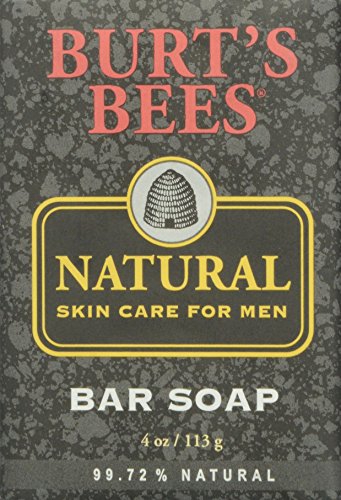 Burt's Bees Natural Skin Care Bar Soap for Men, 4 Ounce, 3 Count