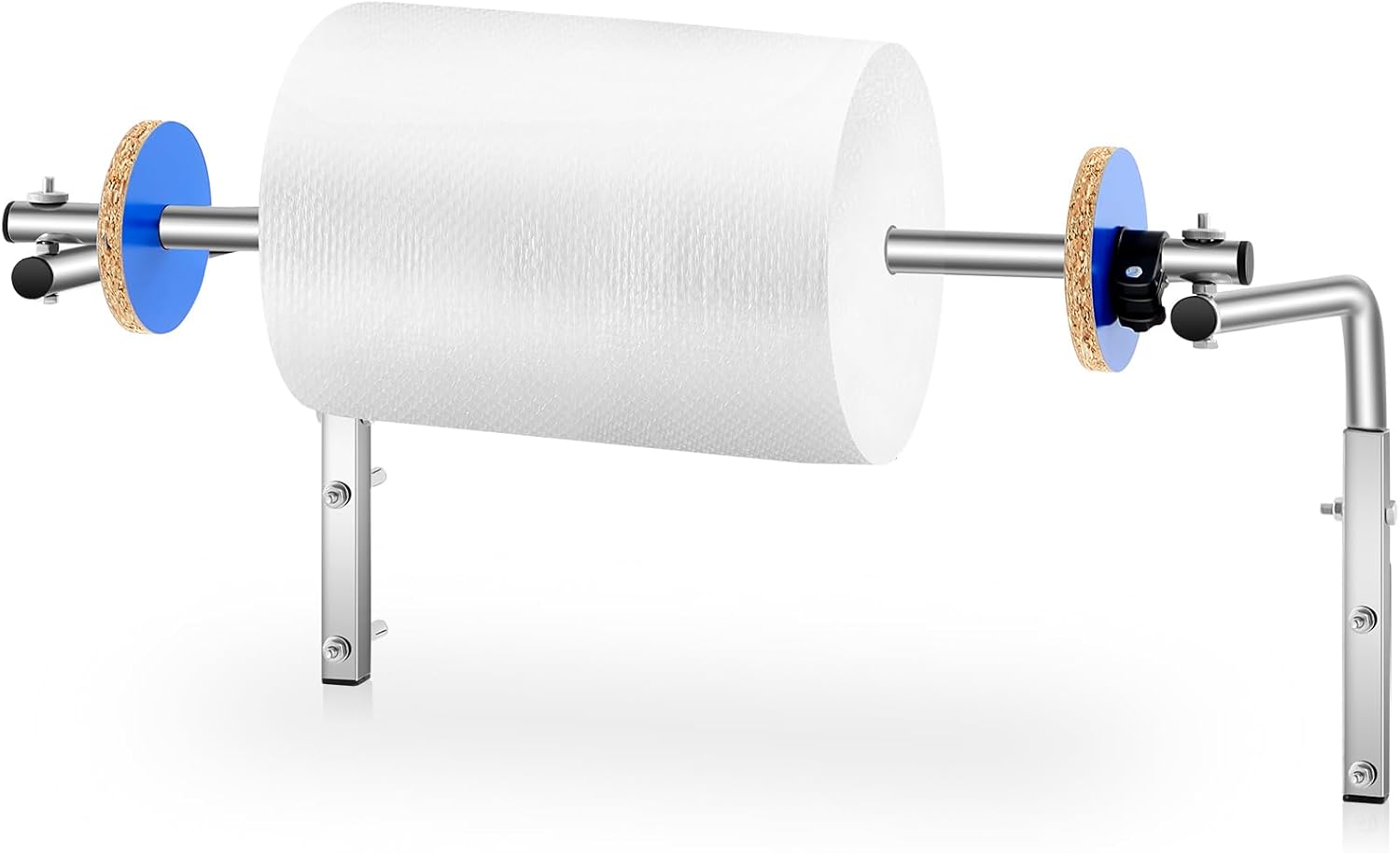 23.62 Inch Bubble Foam Wrap Roll Dispenser Wall Mount Bubble Cushioning Holder for Packing Moving Shipping Protection Factory Express