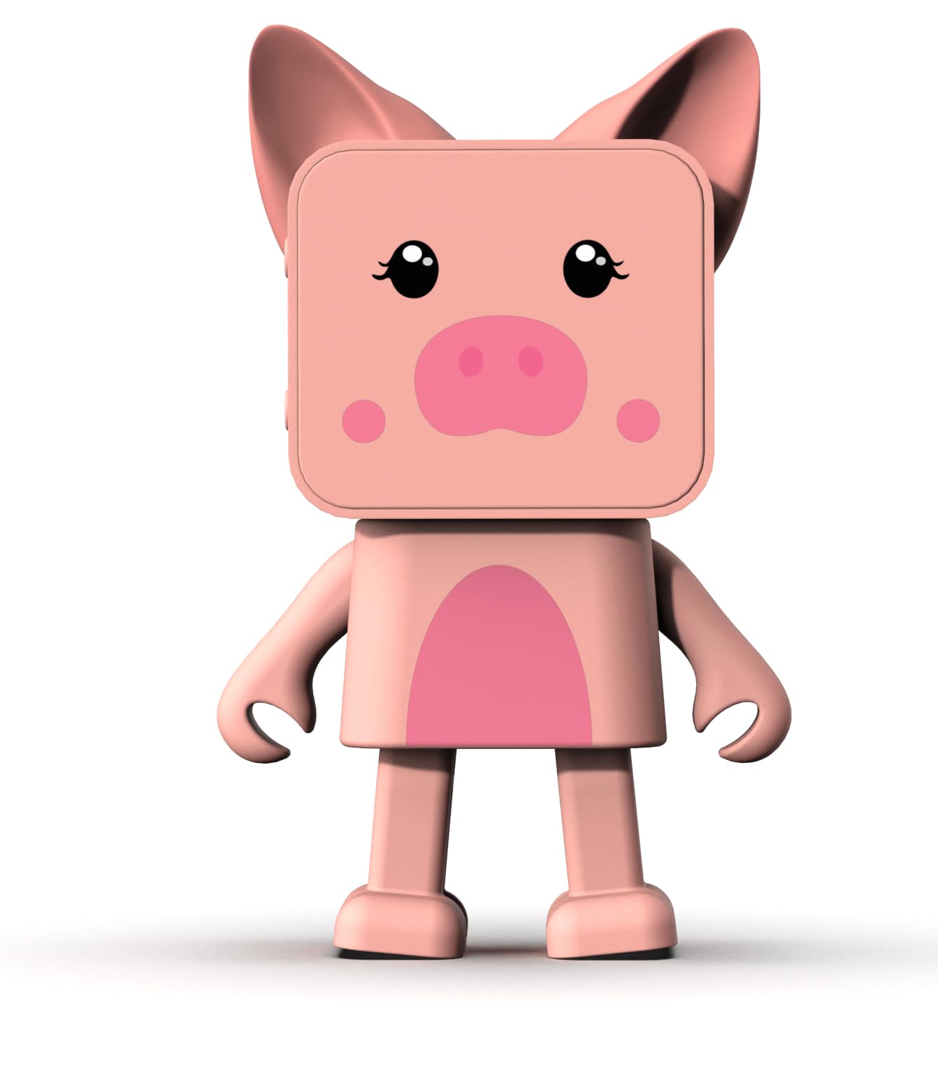 Bluetooth-Lautsprecher Tanzendes Schwein - Kleiner Tragbarer Lautsprecher - Leistungsstarke Boxen - Handy oder PC - Kabellos - 5h Akkulaufzeit - Lustiges Originelles Design - Spitzentechnologie - Mob