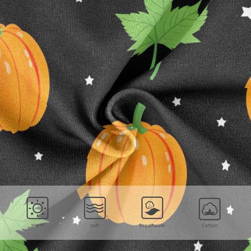 Cotton Toddler Underwear Custom Orange Pumpkins Black Panties Little Girl Animals Underpants Briefs 2t3