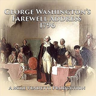 George Washington's Farewell Address 1796 Audiolibro Por George Washington arte de portada