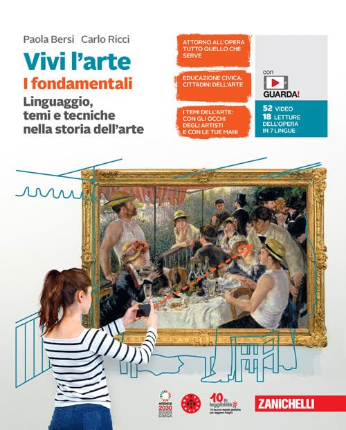 Vivi l'arte. Linguaggio, temi e tecniche nella storia dell'arte. Per la Scuola media. Con e-book