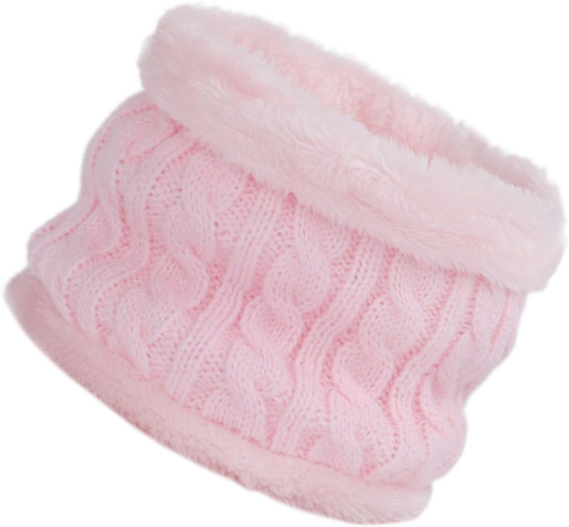 VALICLUD 2pcs Cotton Scarf for Boy Girl Thicken Neckerchief Neck Warmer Soft and Smooth Knit for Daily Wear and Parties Must-have Accessory for Cold Weather
