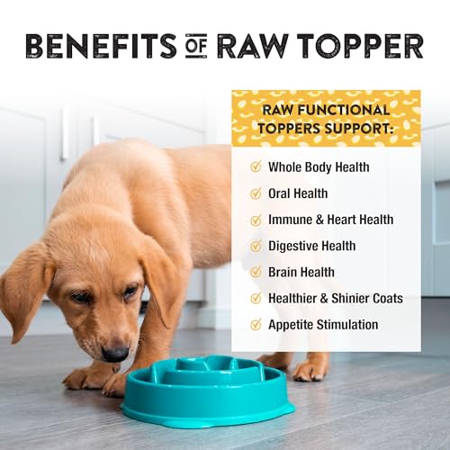 Image of Northwest Naturals Freeze-Dried Whole Chicken Egg Functional Topper - for Dogs & Cats - Healthy, 1 Ingredient, Human Grade Ingredients, All Natural, Proudly Made in USA, 4 Oz (Pack of 1)