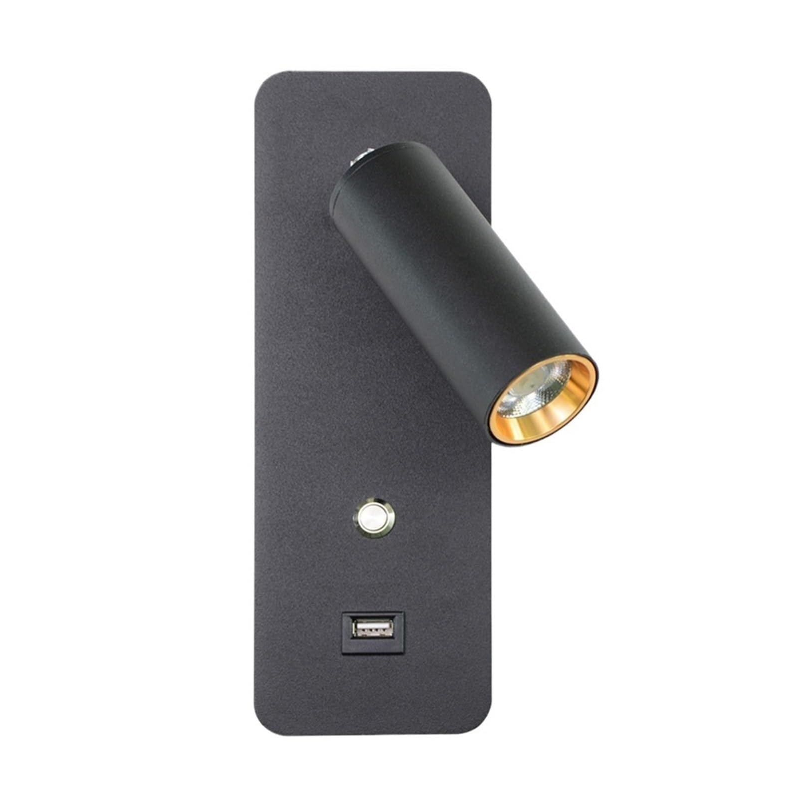 GDBAGKDQK Indoor Led Wall Lamps 7W with USB Charge Lamp Bedroom Living Room Nordic Modern Light Aisle with Switch Sconce Bright Lights