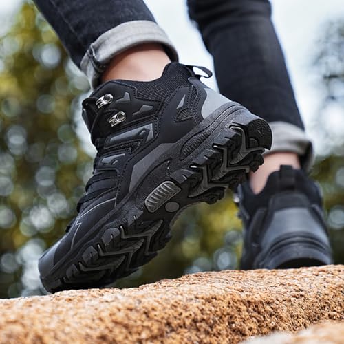 Image of Waterproof Women's Hiking Boots Trekking Camping Boots for Outdoor